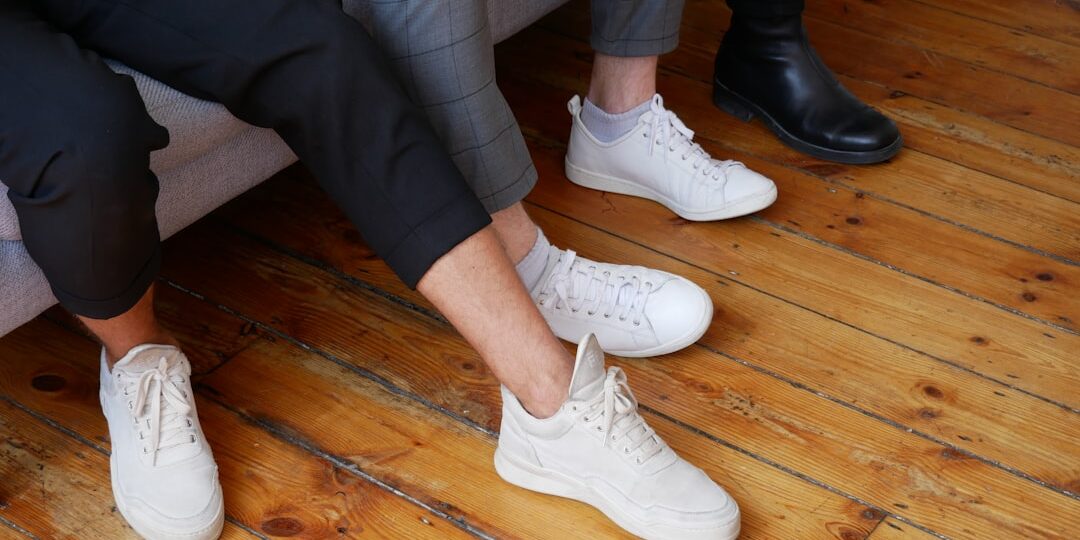 Photo white pants
