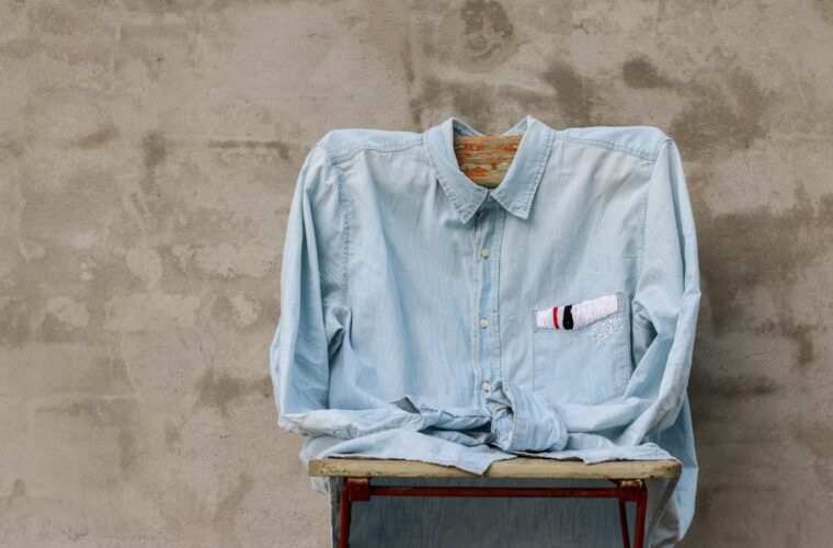 Photo denim shirt