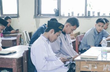 Photo junior high exam