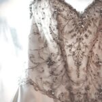 Photo strapless dress