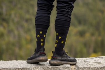 Photo over-the-knee socks