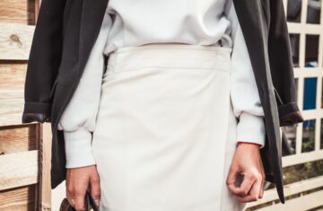 Photo pencil skirt