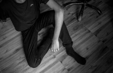 Photo black jeans