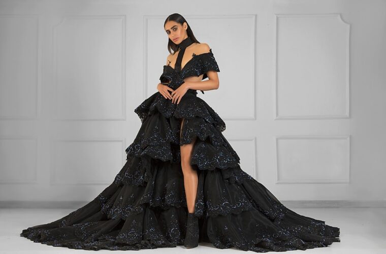 Photo elegant dresses